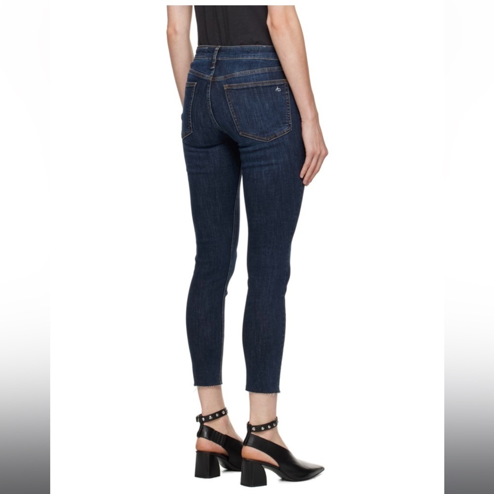 NWOT Rag & Bone Cate Mid Rise Ankle Skinny Women's Blue Jeans Size 29 - Picture 6 of 14
